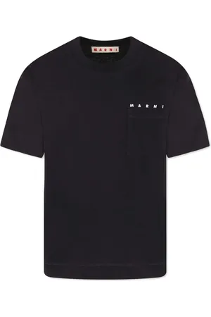 Marni Camiseta con logo estampado