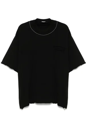 UNDERCOVER Camiseta con efecto envejecido