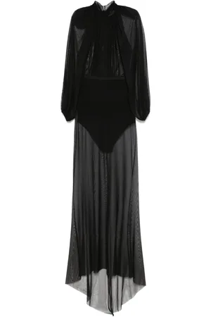 Atu Body Couture Set de falda larga en point d