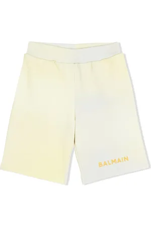 Balmain Bermudas con motivo tie-dye