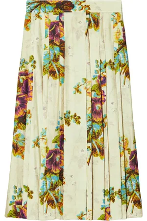 Tory Burch Falda con motivo floral