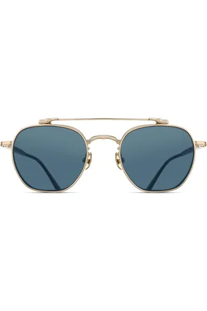 MATSUDA Gafas de sol con montura geométrica