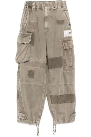 Maison Mihara Yasuhiro Pantalones cargo Repair