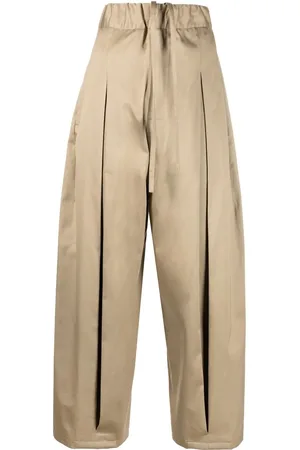 SAGE NATION Pantalones anchos con pinzas