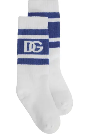 Dolce & Gabbana Calcetines con logo en intarsia