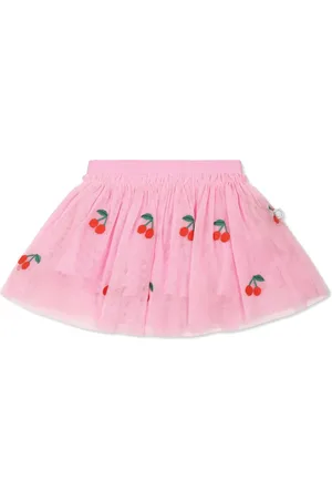 Stella McCartney Falda con tutú bordado