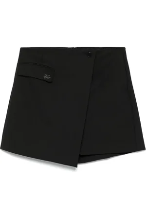 Karl Lagerfeld Skorts con logo bordado