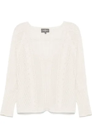 ERIC BOMPARD Top con cuello en V