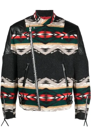 JUNYA WATANABE Chaqueta con motivo y cremallera
