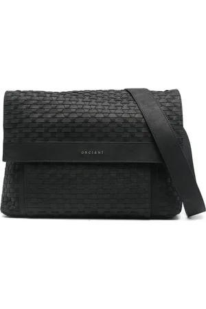 Orciani Bolso de hombro con diseño entretejido