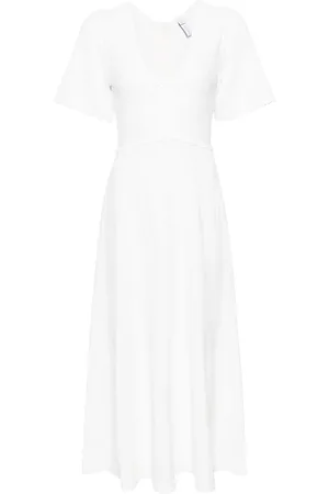 Needle & Thread Vestido midi de punto calado