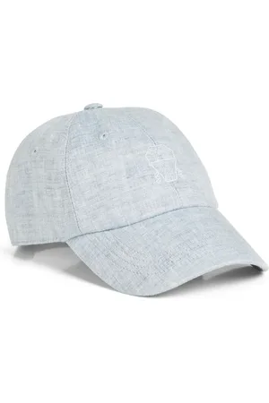 Brunello Cucinelli Gorra con logo estampado