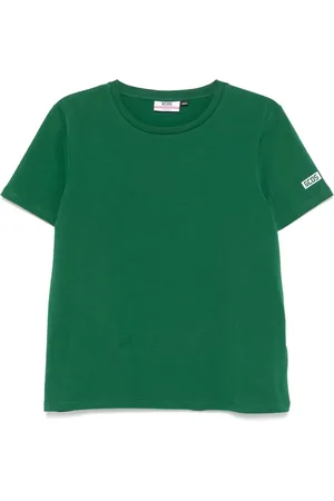 GCDS Camiseta con cuello redondo y logo
