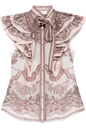 ZIMMERMANN Blusa con volantes