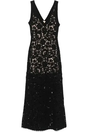 P.A.R.O.S.H. Vestido largo de ganchillo