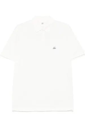 C.P. Company Polo con parche del logo