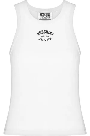 Moschino Top de tirantes estampado