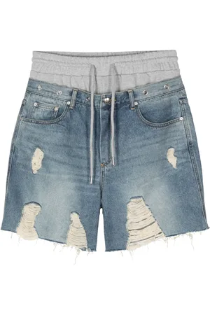 Andersson Bell Pantalones cortos Denny con efecto envejecido