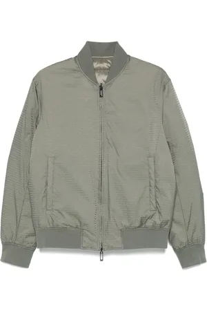 Emporio Armani Chaqueta bómber con logo en jacquard