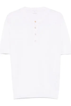 ELEVENTY Camiseta con cuello henley