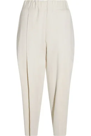 Issey Miyake Pantalones ajustados con pinzas