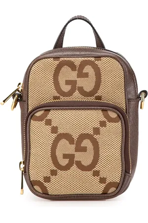 Gucci Bolso satchel Micro Jumbo GG Canvas Web con asa 2016-2024