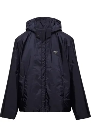 Prada Chaqueta con placa del logo