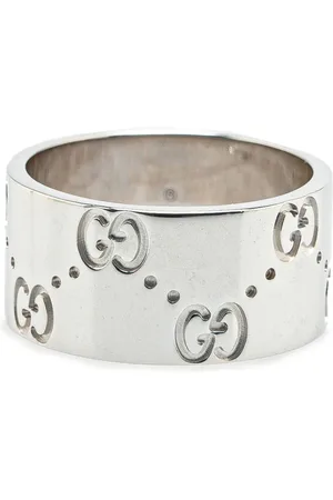 Gucci Anillo Icon Wide Ring en oro blanco de 18 ct 2000-2024