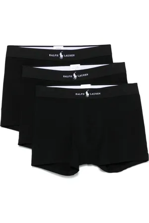 Ralph Lauren Set de tres bóxeres con logo