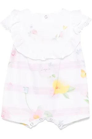Lapin House Pelele corto con estampado floral
