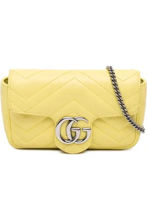 Gucci Bandolera GG Marmont mini con detalle en matelasse 2016-2024