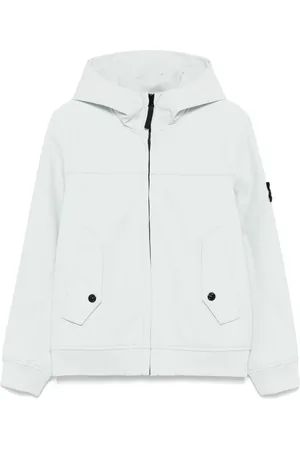 Stone Island Chaqueta con capucha y distintivo Compass