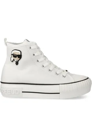 Karl Lagerfeld Zapatillas con parche del logo