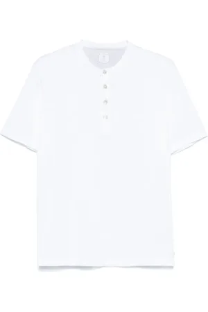 ELEVENTY Camiseta con cuello henley