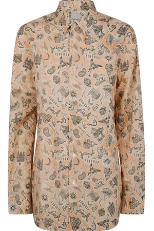 Paul Smith Camisa con estampado en toda la pieza