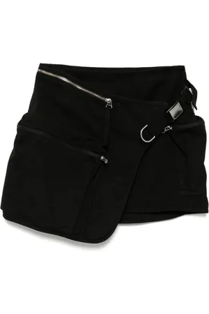 Helmut Lang Minifalda estilo militar