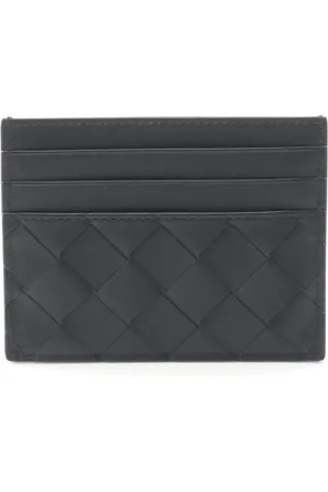 Bottega Veneta Tarjetero de tejido intrecciato 2020