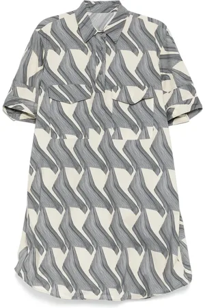 JNBY Vestido con motivo estampado