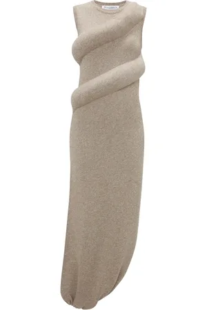 J.W.Anderson Vestido largo acolchado