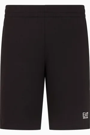 EA7 Bermudas con logo estampado