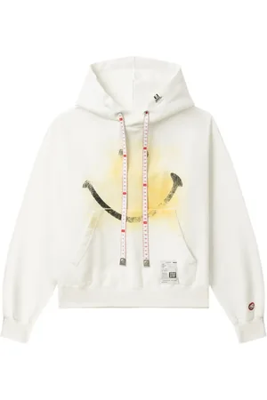 Maison Mihara Yasuhiro Sudadera Smiley con capucha