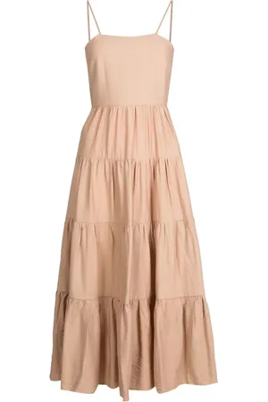 Olympiah Vestido largo Kobe a capas