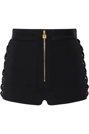 Elisabetta Franchi Bermudas con cordones cruzados