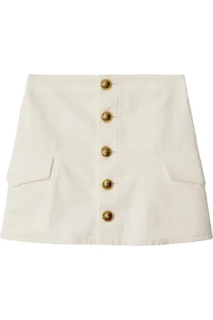 Burberry Minifalda de algodón