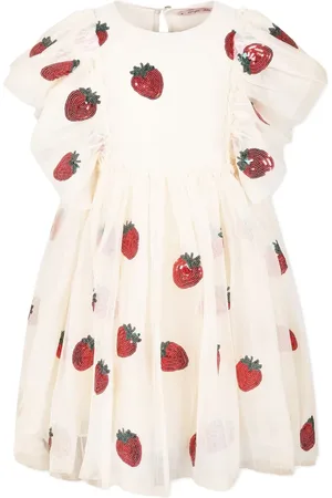 Konges Sløjd Vestido con motivo de fresas
