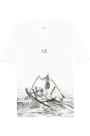 C.P. Company Camiseta con estampado gráfico