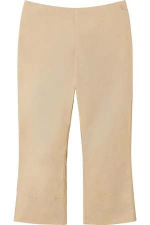 Twin-Set Pantalones capri de popelina