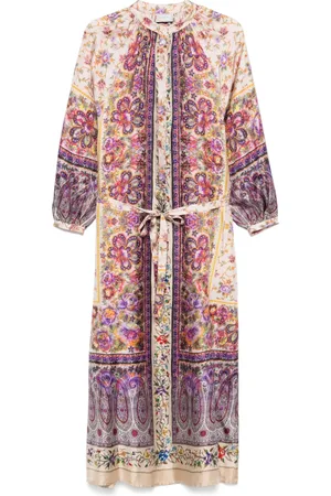 PIERRE-LOUIS MASCIA Vestido midi Aloe
