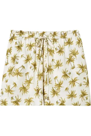 Twin-Set Bermudas con motivo de palmeras