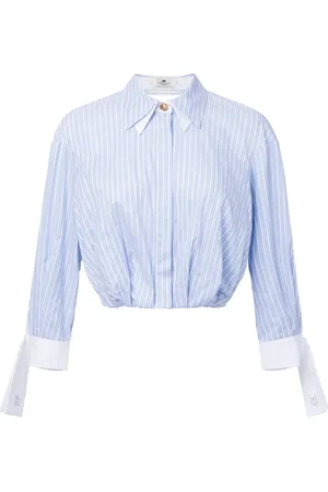 Elisabetta Franchi Camisa con cierre de nudo